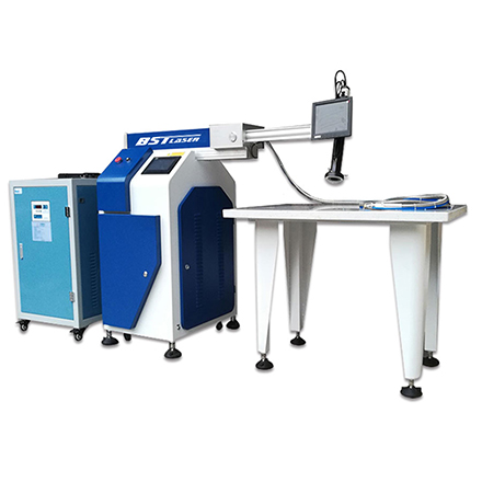 Double Path Channel Letters Steel Laser Welding Machine