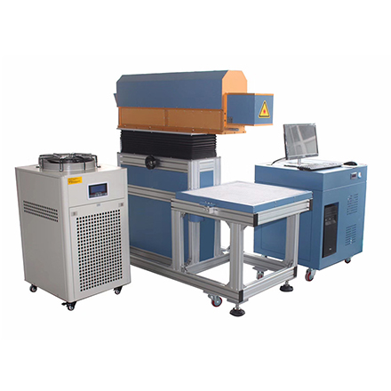 Large Size 3D Dynamic Co2 Cloth Leather Jeans Laser Marking Machine