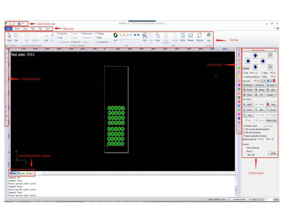 FSCUT2000S Cypcut Control System