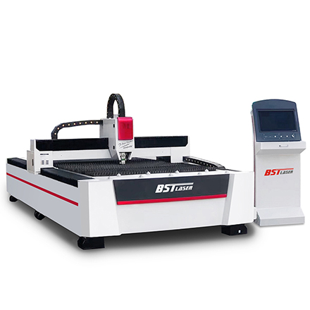 Flatbed Single Table Fiber Metal Laser Cutting Machine