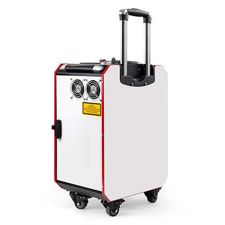 Small Compact Handheld Pulsed Fiber Laser Cleaning Machine 