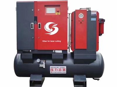 air compressor for fiber metal laser