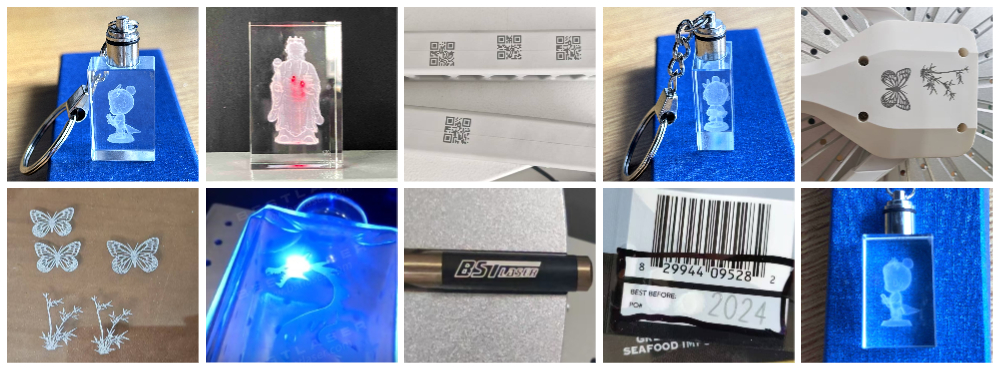 5W 10W Glass Crystal Plastic UV Laser Marking Machine - BST LASER